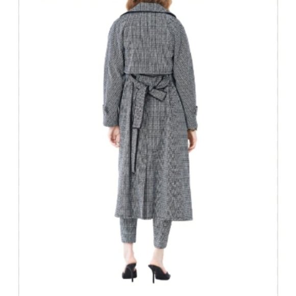 Diane VON FURSTENBURG  PATSY CONVERTIBLE JACQUARD TRENCH COAT, VEST, OR … - Picture 6 of 16